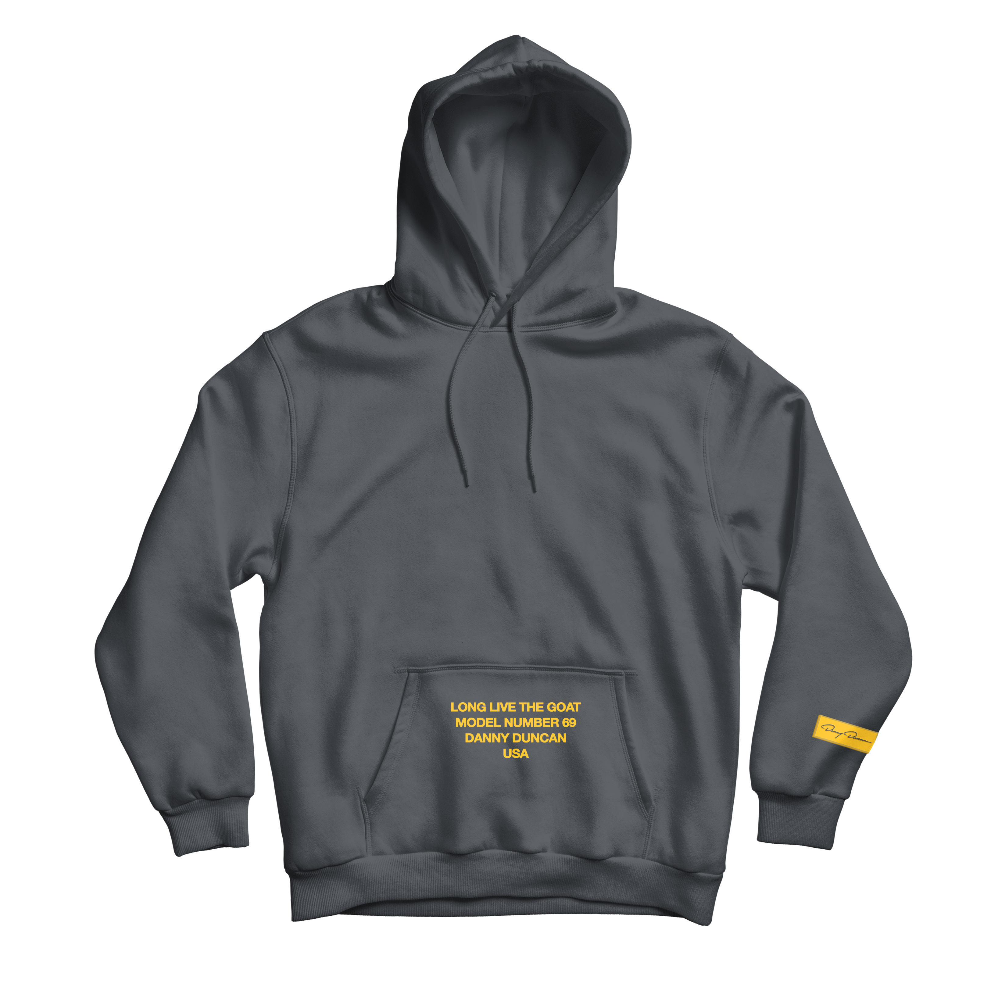 Goat Charcoal Hoodie