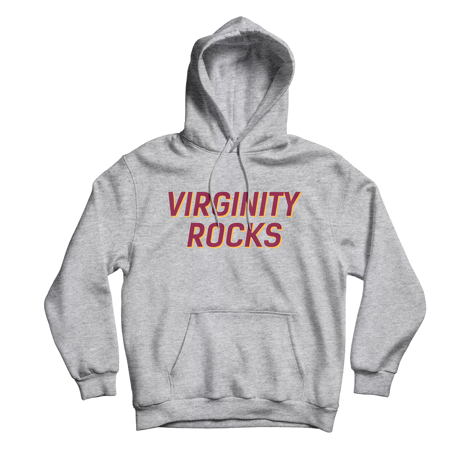 Grey virginity rocks hoodie sales